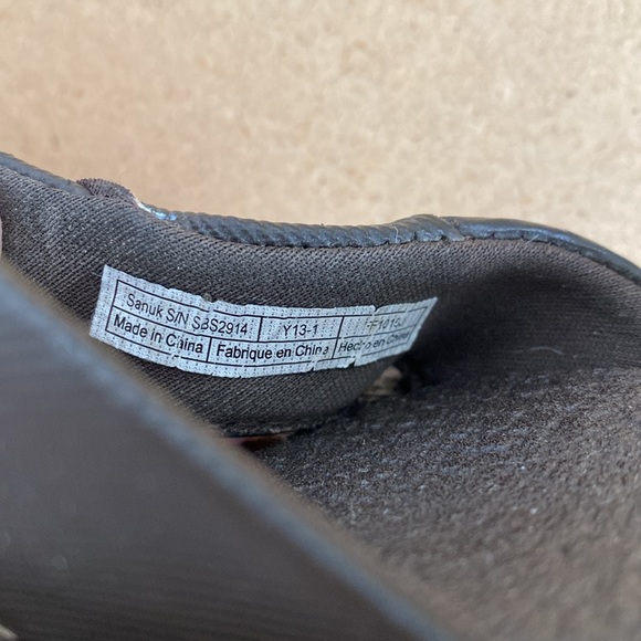 Sanuk Kids Sandals. Brown. - Picture 7 of 9